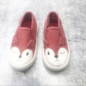 Carters Red Toddler Slip On Slide In Shoes Sz 5